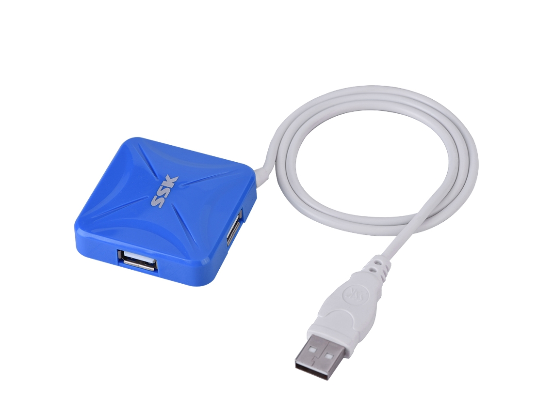 Hub Usb (expansão De 4 Portas, Transferência De Alta Velocidade)