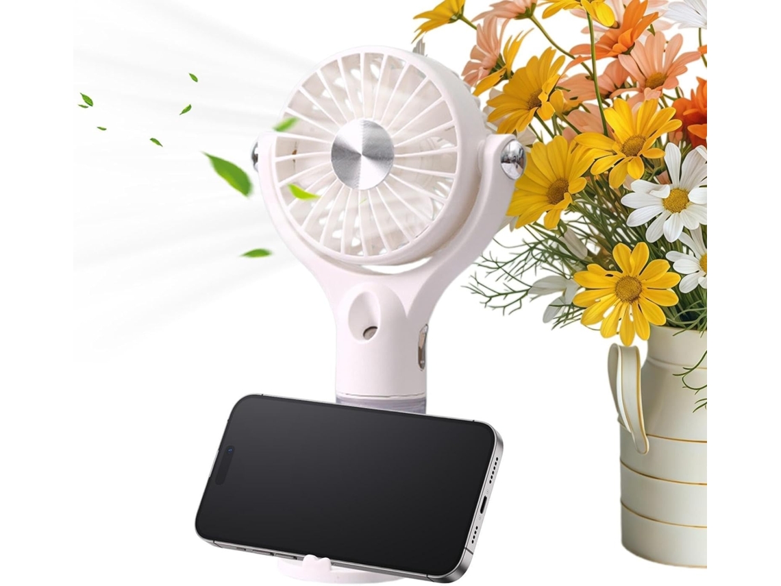 Ventilador De Mesa 9 Polegadas Com Clipe, Mini Resfriamento Presilha,