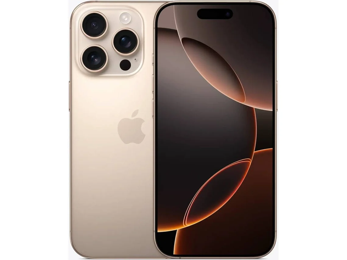 iPhone 16 Pro APPLE (Recondicionado Flippers Como Novo - 6.3'' - 256 GB - Deserto Titânio)
