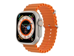 Smartwatch S800 Ultra Max Com Tela Tft De 1,96 Polegadas E Suporte Para Monitoramento De Frequência Cardíaca E Pressão Arterial.