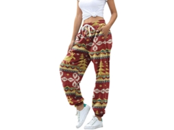 Laxiscreed Pijamas Natal Para Família Com Estampa Bonita E Manga Longa, Confortáveis, Tamanho Médio