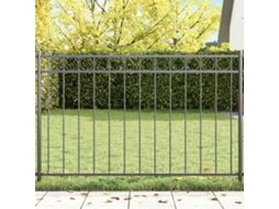 Vidaxl Elemento De Cerca Assen 170 X 80 Cm Aço Cinzeto
