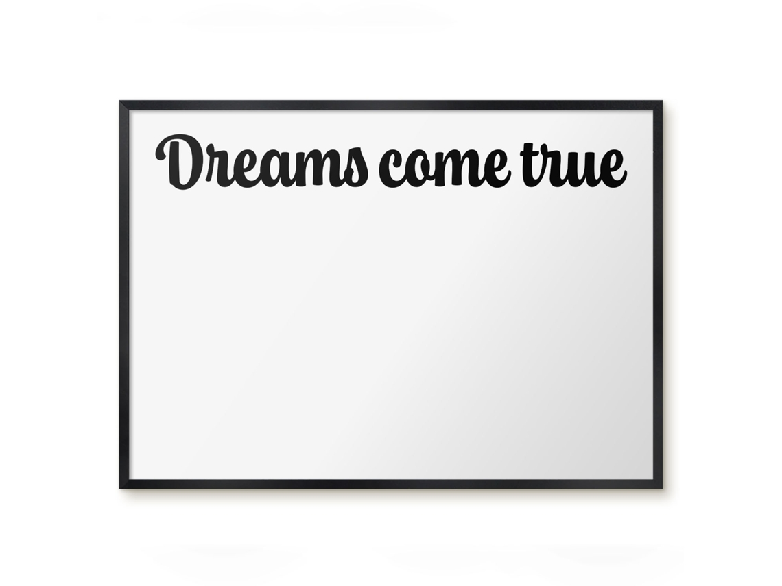 Magnetic Board Dreams Come True For The Living Room Espelharte (70x50 Cm)