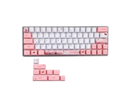 73pcs Cute Girl Keycap Pbt Oem Profile Processo De Sublimação Padrão Keycap