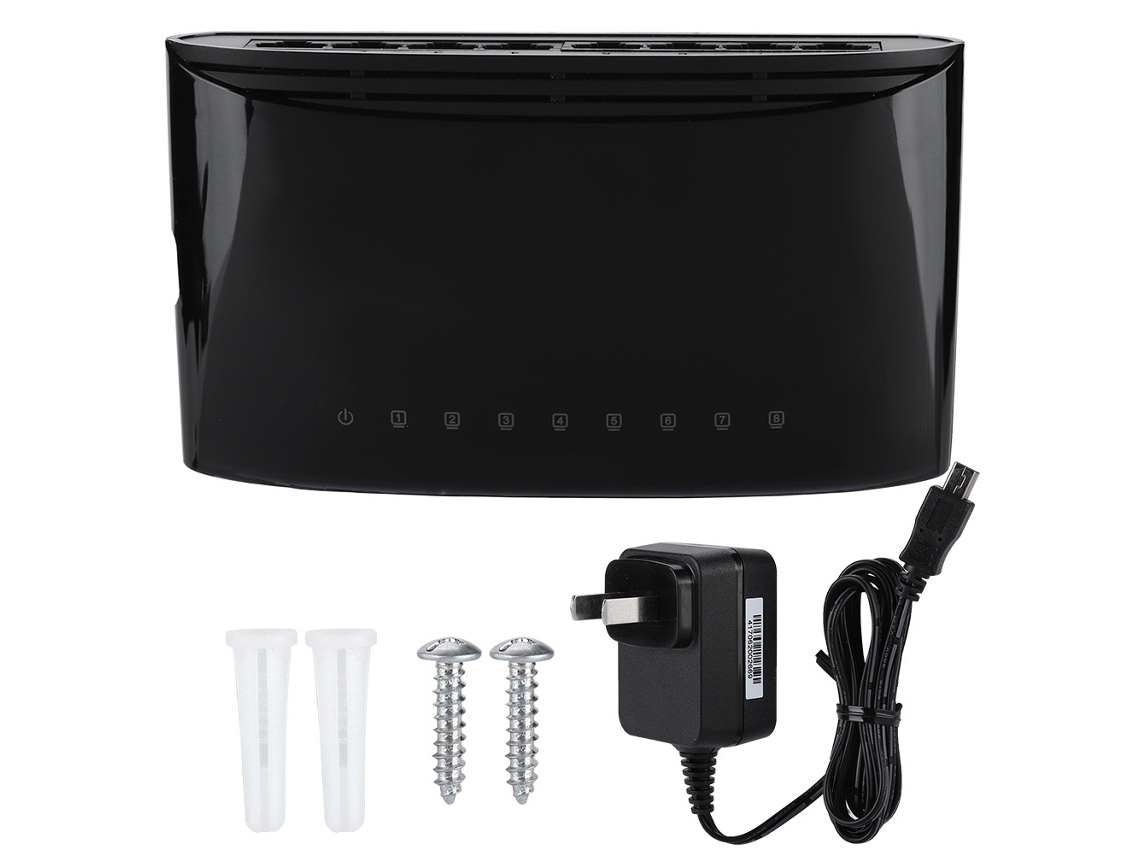 Switch De Desktop (8 Portas Fast Ethernet 200mbps)