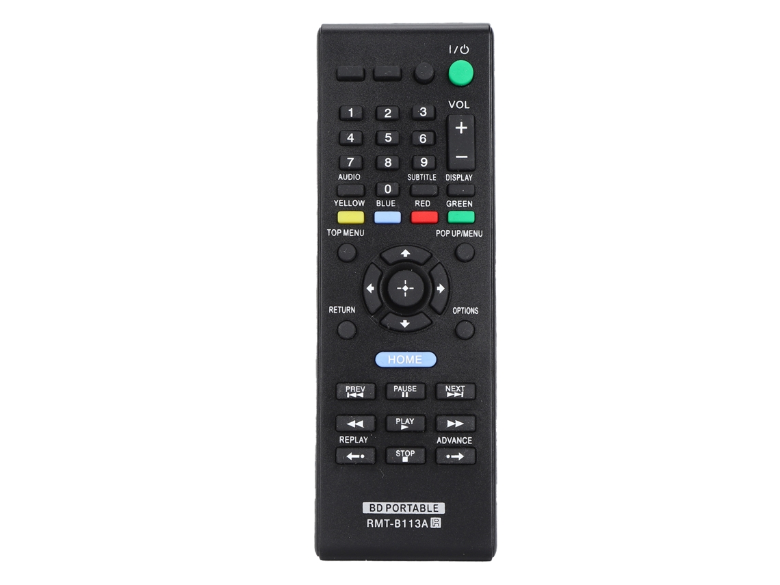 Controle Remoto Substituto Durável Para Sistema De Áudio E Vídeo Sony Bdp Sx1