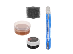 Conjunto de Cera de Pele de Maquiagem 4 Unidades para Decorações de Halloween ALLINLESS