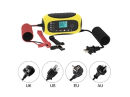 Carregador De Bateria Automática 12v 6a Smart Com Display Lcd