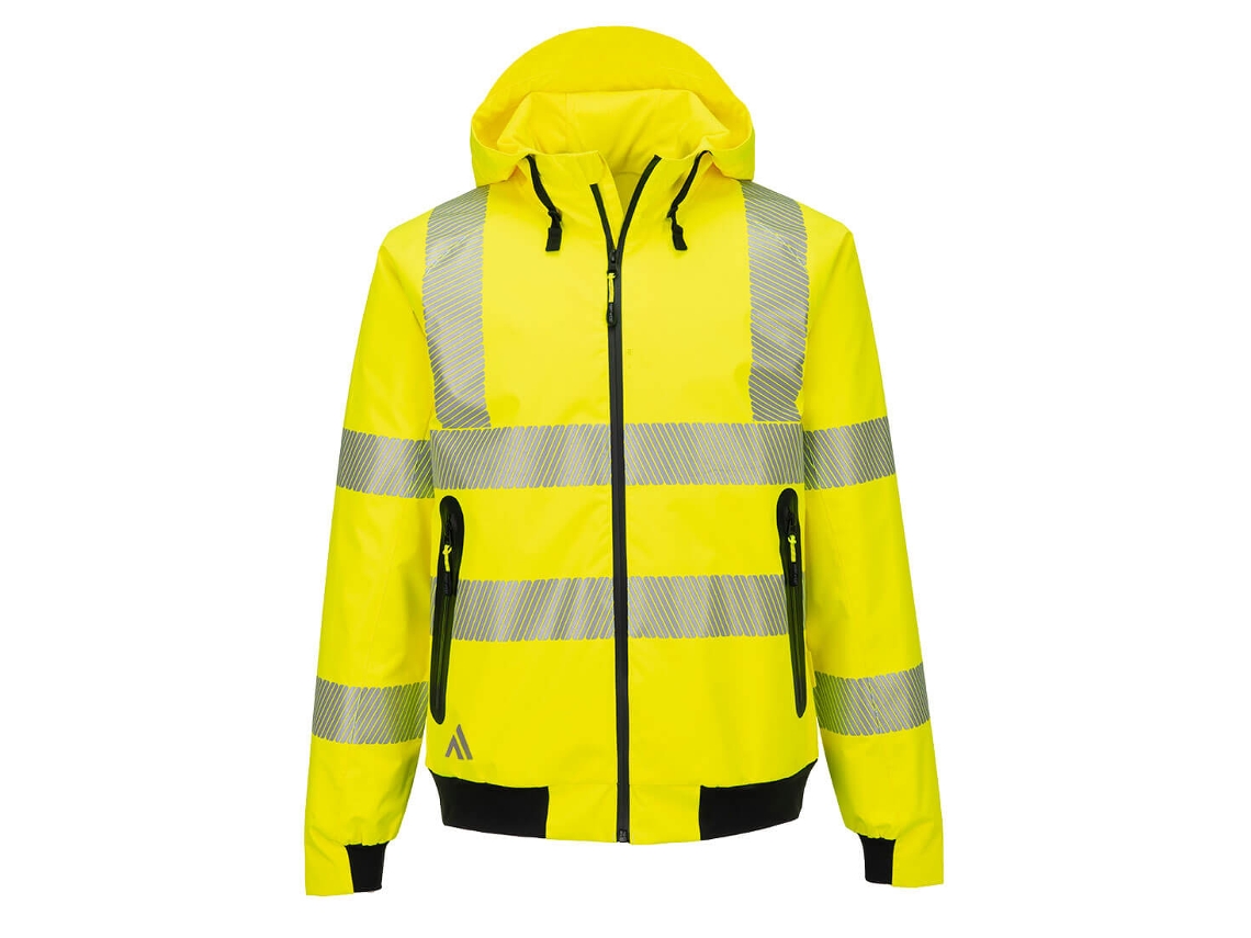 Jaqueta Bomber de Alta Visibilidade Kx3 Sport | Amarela Trabalho / 4XL