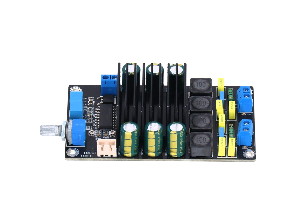 Laxiscreed Placa De Amplificador Digital Para Áudio Profissional 20hz-20khz