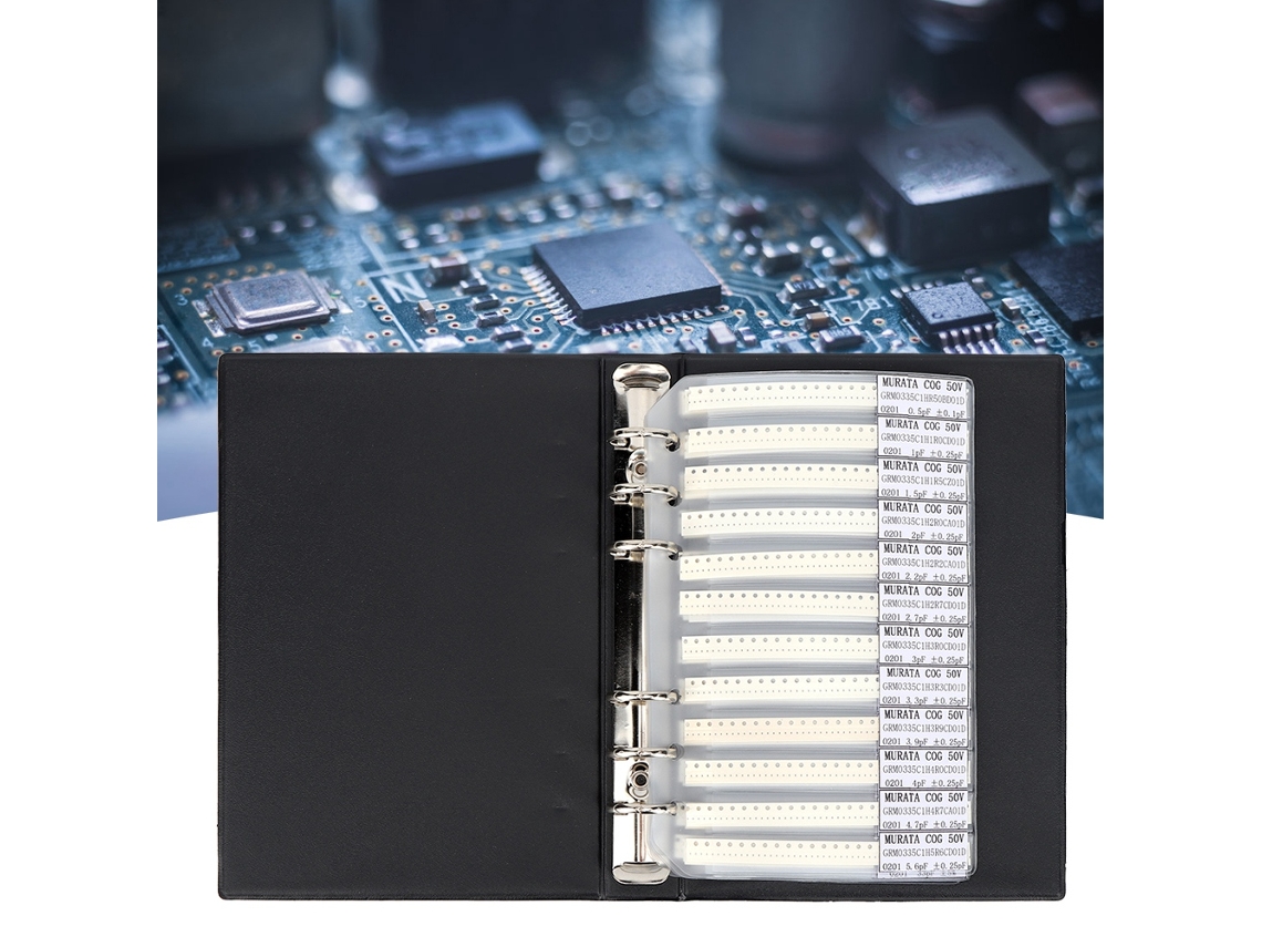 Laxiscreed Capacitores Eletrónicos 0201 Para Circuitos Pequenos, Diversas Opções De Alta Qualidade