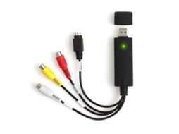 Placa De Captura De Áudio E Vídeo Usb 2.0 Sintonizador De Tv Vhs Para Dvd Conversor De Captura De Vídeo Ly Ebike