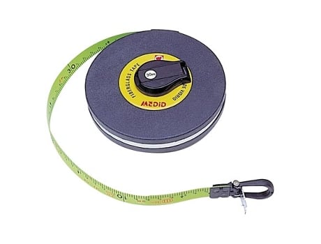 Cinta Metrica Fibra Vidrio Fluor MEDID
