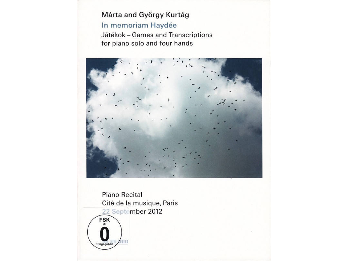 DVD Márta and György Kurtág - In Memoriam Haydée