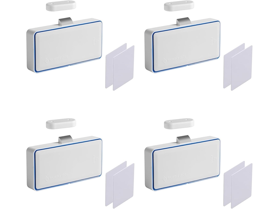 4 Fechaduras Ocultas Para Armários, Com Nfc E Rfid, Trava Eletrônica