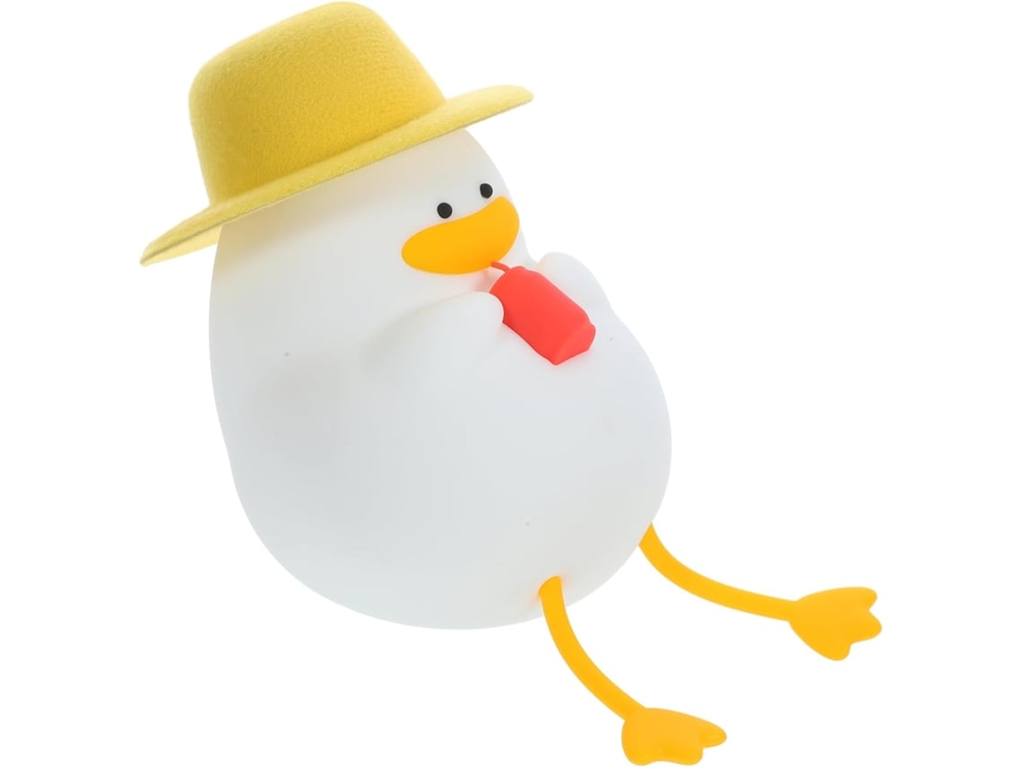 Luminária Led em Formato de Pato, Luz Noturna Suave e Ajustável, Ideal para Quartos de Meninos e Meninas, Decoração. SFUSHOS