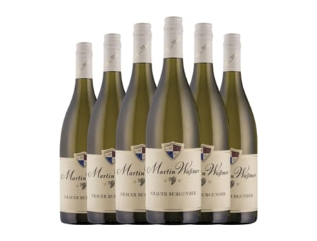 Vinho branco MARTIN WASSMER Pinot Cinza Seco Baden (0.75 L - 6 Unidades)