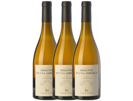 Vinho VINYA OCULTA Vinya Oculta Amós Bañeres Missatge En Una Ampolla Macabeo Penedès (0.75 L - 3 unidades)