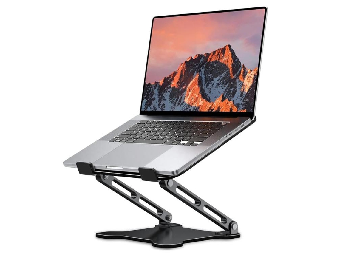 Suporte Dobrável E Ajustável Nh-02b Halinuia Para Notebook De 10 A 15,6 Polegadas