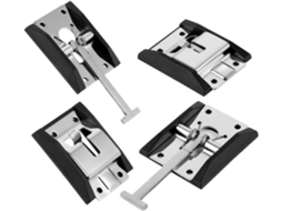 Fechos De Porta Reboque, Fácil Instalação, Aço Inoxidável, 2 Conjuntos, Suporte De Porta Rv, Ganchos De Metal Para Carga