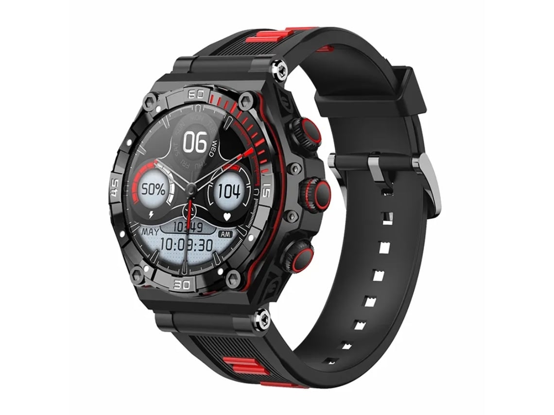 Smartwatch Ct18 Vermelho