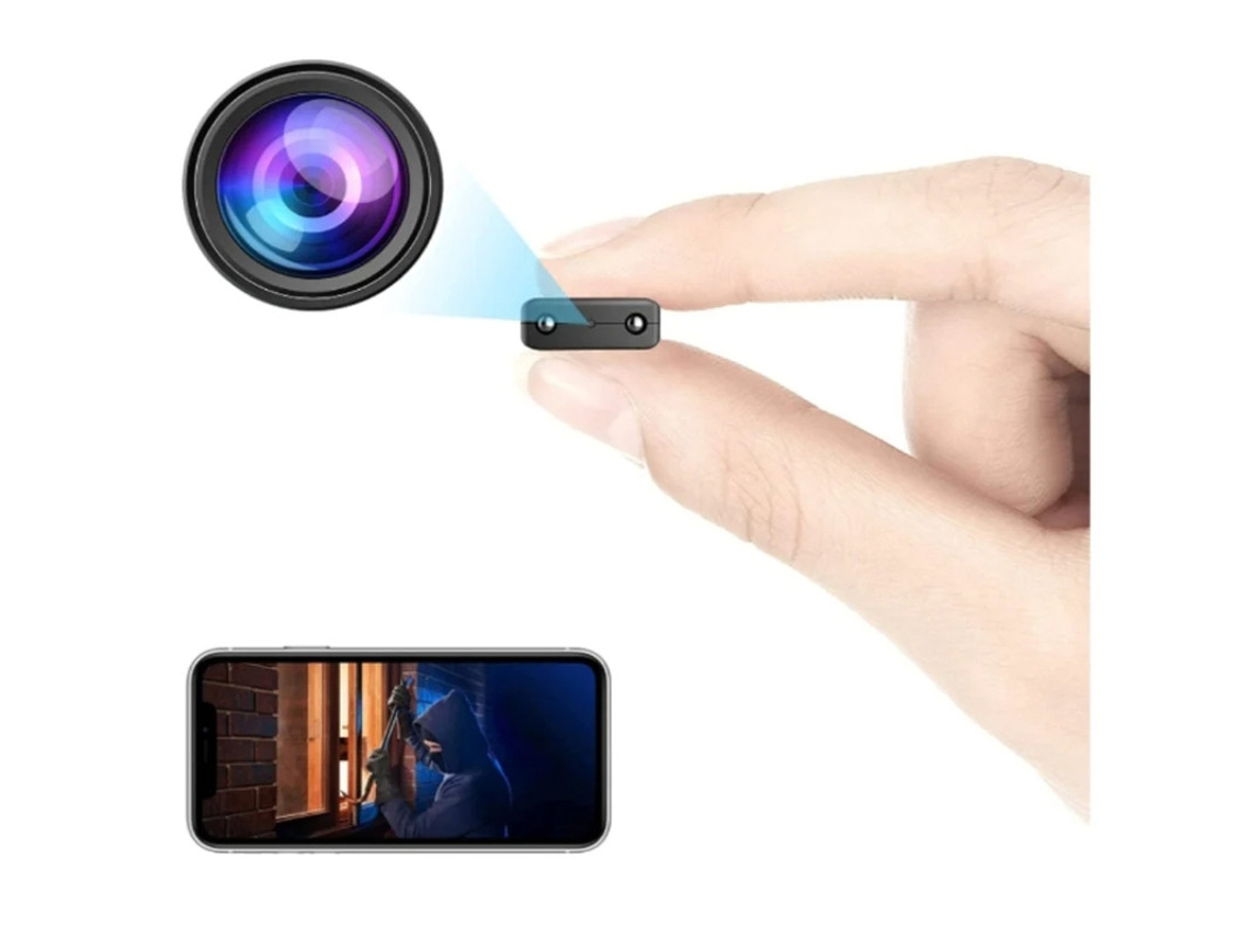 Menor Câmera Espiã Wifi Câmera Remota Sem Fio Hd1080p Com Visão Noturna Detecção De Movimento Armazenamento Em Nuvem Visualização Yizhood
