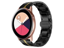 Pulseira De Metal De Aço Inoxidável Para Samsung Galaxy Watch Active Armor