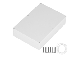 Caixa de Unión Impermeável Ip65 Caixa Plástica Exterior para Projetos Eletrônicos 60x182x263mm | S/MARCA