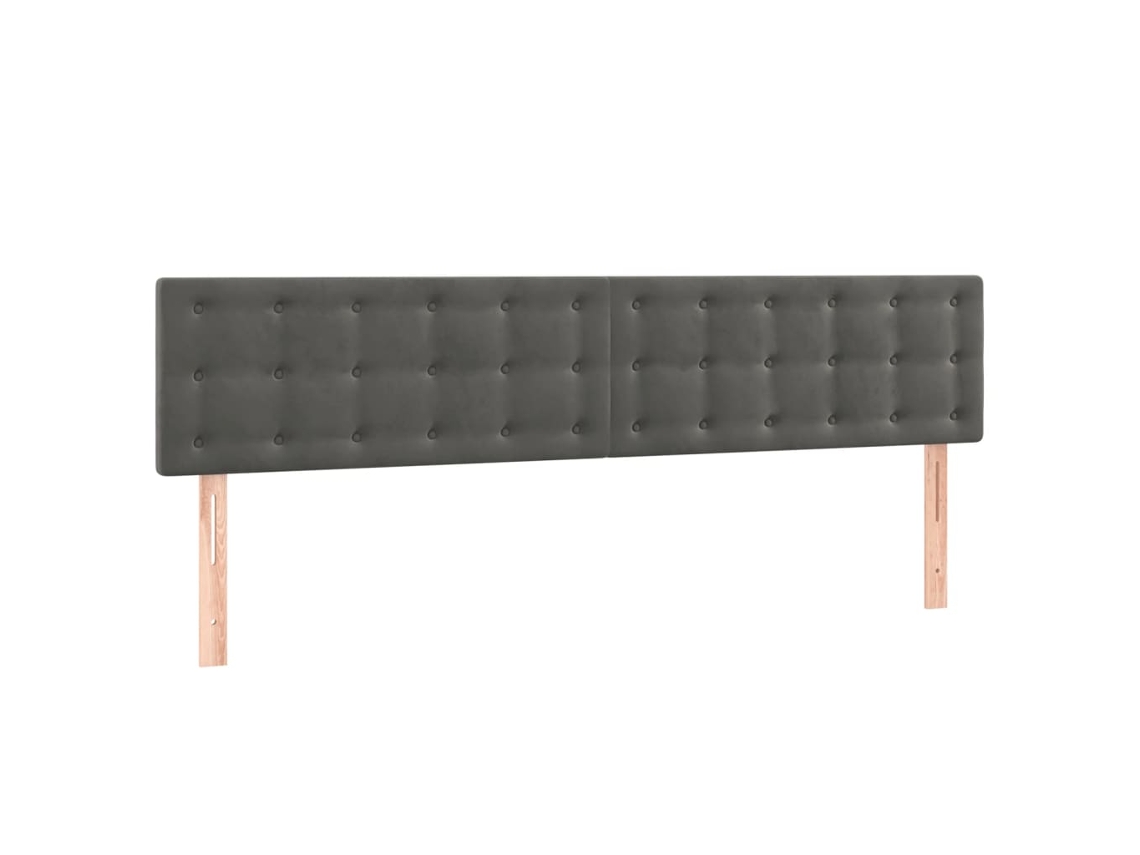 Headboard, Headboards Vidaxl Cinzeto Veludo (200 Cm)