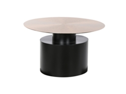 Mesa Lateral de Ferro Dourado 76x76x46cm ALEXANDRA HOUSE LIVING