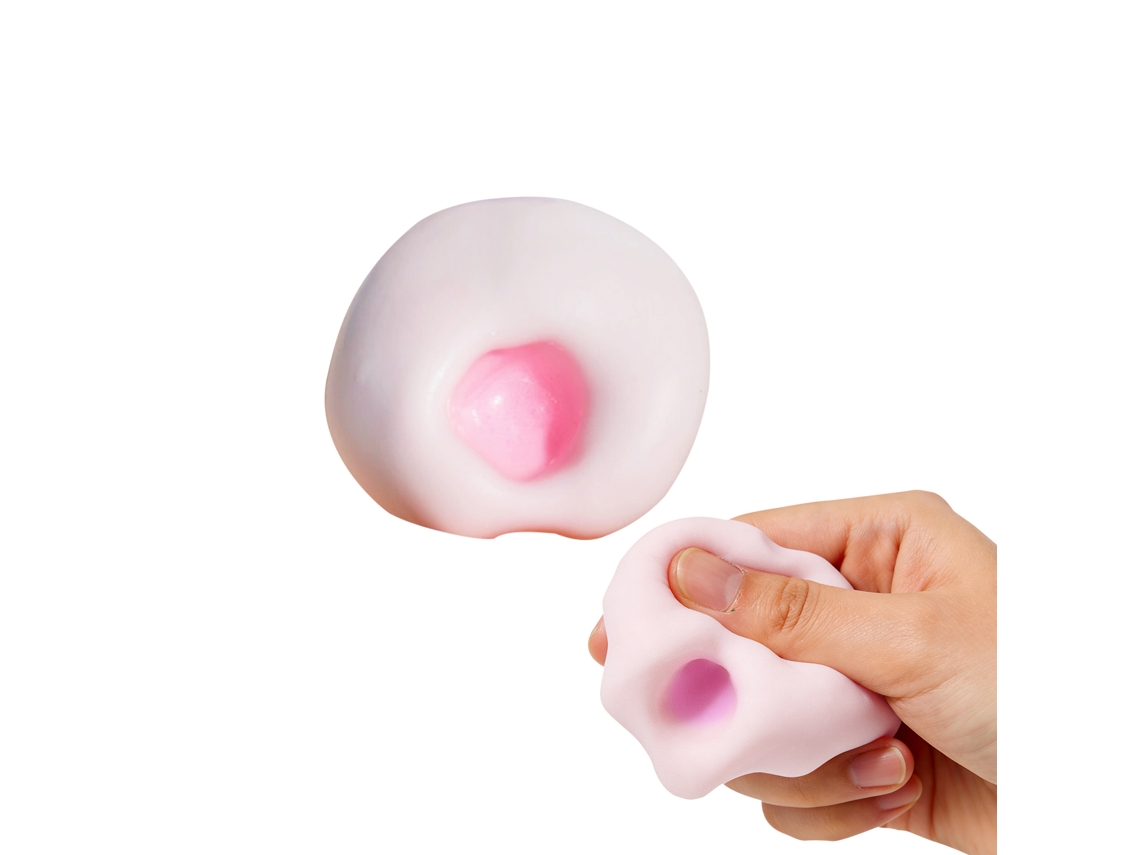 Bola Anti estresse Rosa Claro