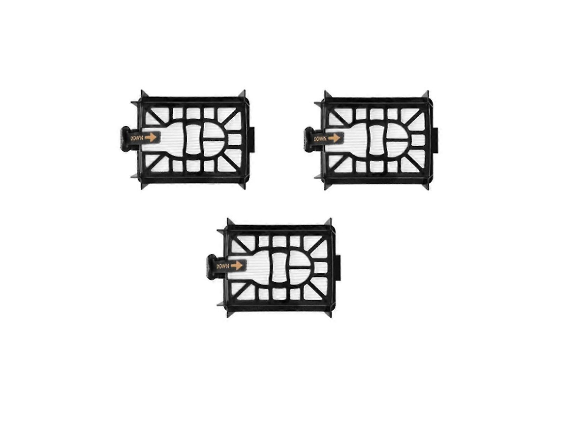 3pcs Replacement Roller Brush Suitable For Av2501ae/av2502ae Smart Sweepe_glo