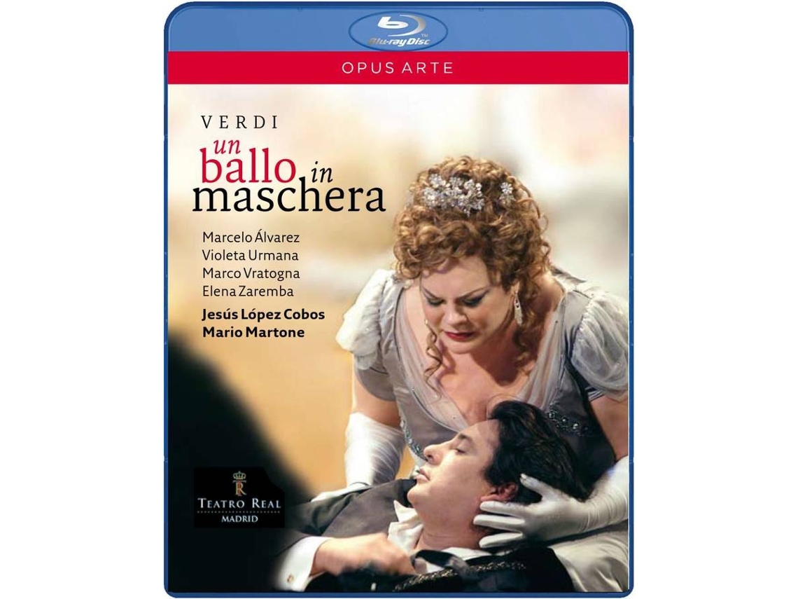 Blu-ray Video Lopez-Cobos/Alvarez/Urmana - Ein Maskenball (1CD)