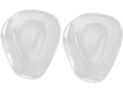 Palmilhas De Gel Para Calcanhar Femininas, Antiderrapantes, Flexíveis E Acolchoadas, Transparentes, Para Alívio Da