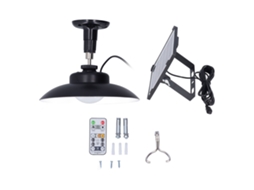 Veloriskku-lâmpada Solar Led Ajustável 270° Exterior Ip65 Impermeável Com Controle Remoto