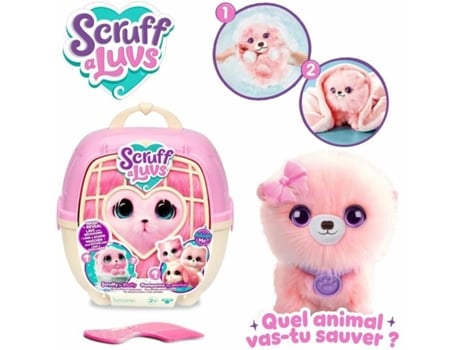 Peluche Moose Toys Cor De Rosa Plástico