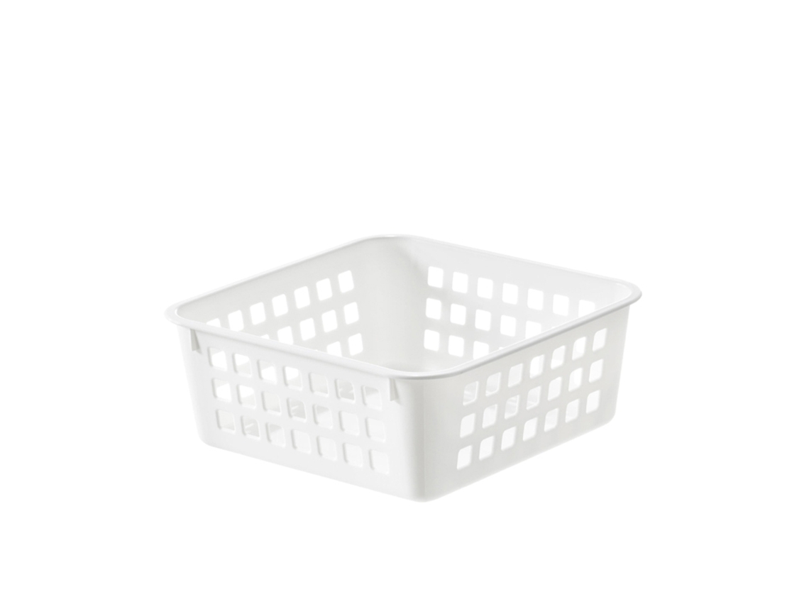 Caixa de Armazenamento SMARTSTORE Basket Recycled 1 1 Litro Branco