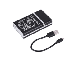 Caixa de Cigarros Portátil com Isqueiro USB Recarregável S/MARCA