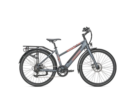 Viva St Lightweight City Step Thru E Bike 250w 14ah 60km Cinza Jobobike