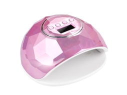 Lâmpada LED para unhas de 86 W com 39 LEDs, 4 programas de temporizador e sensor automático para secagem rápida do esmalte.