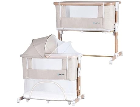 Berço co-leito 4 em 1 cama de balanço, cercadinho