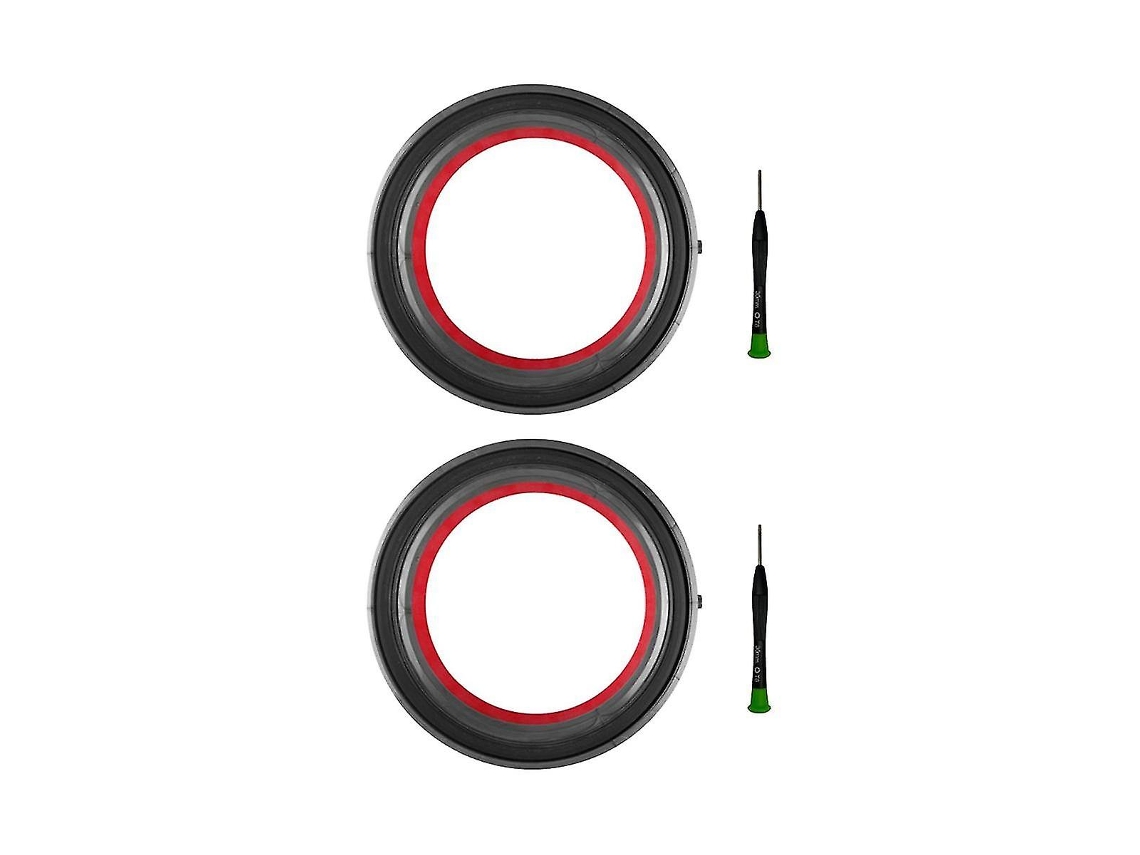 2 Peças para Aspirador de Pó V12 V10 Slim, Anel de Vedação Superior Fixo, Filtro de Reposição para o Reservatório Pó BRILVIBERA