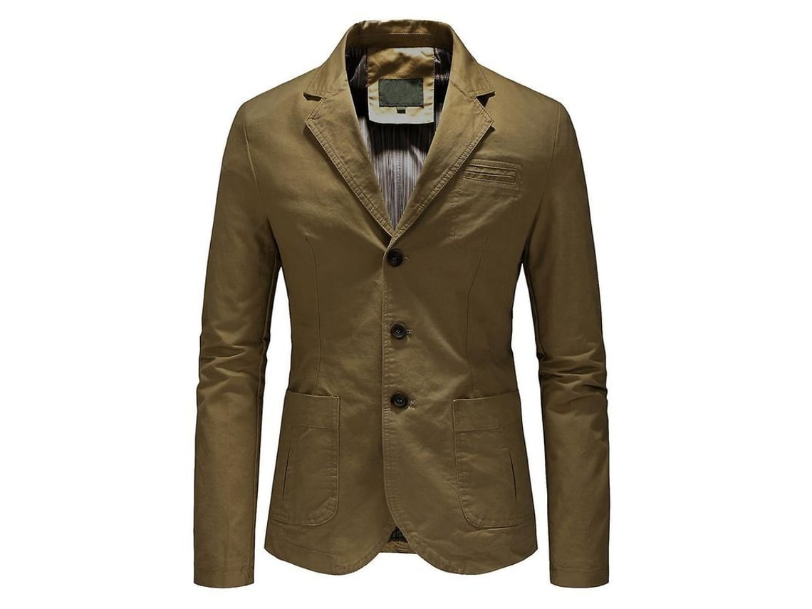 2026 chaqueta Formal Hombre Mystdiy Con Tres Botones Talla M a 4xl para Ocasiones Formales e Informales