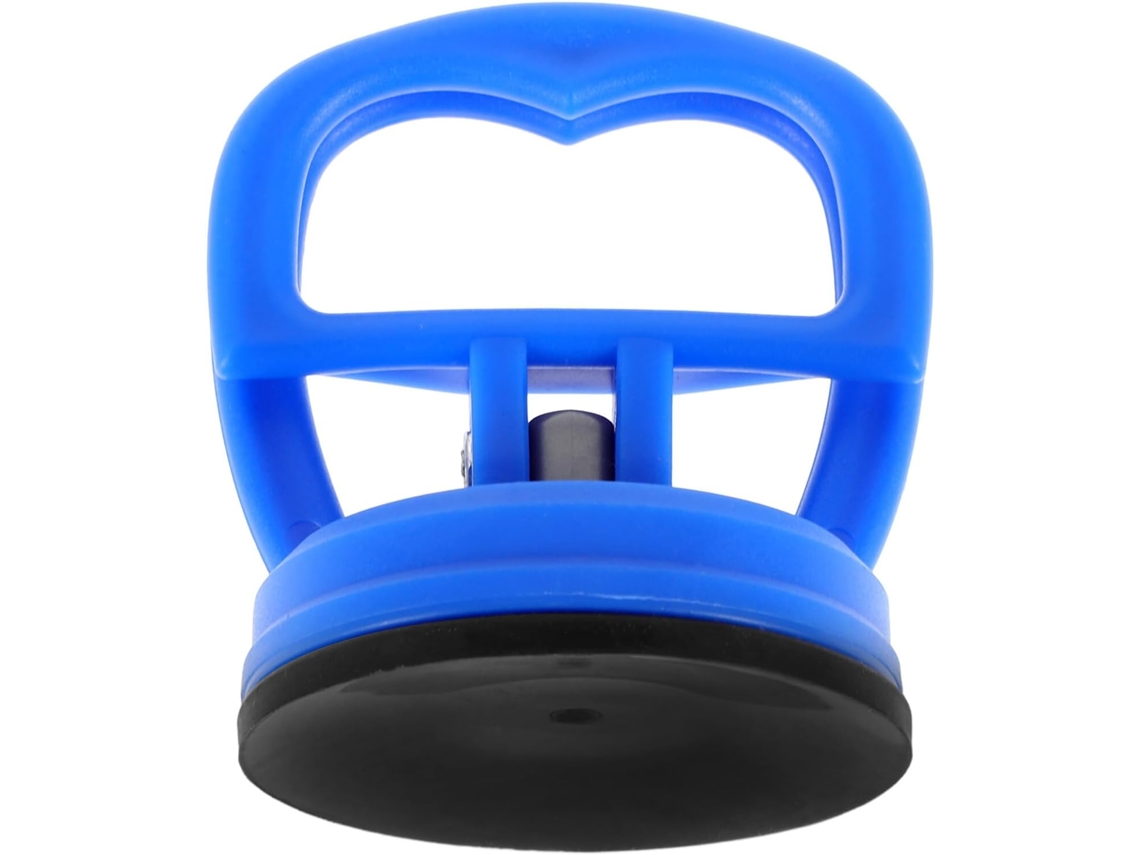 Extrator Portátil Azul Com Saliências E Ventosa De Borracha