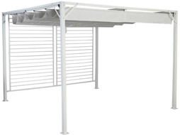 Pérgola Ajustável ITEM (Branco - 296x296x225 cm)