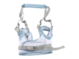 Mali harnais Auxiliar para Caminhada Bebê Respirável Ajustável Seguro Toddler Light Blue