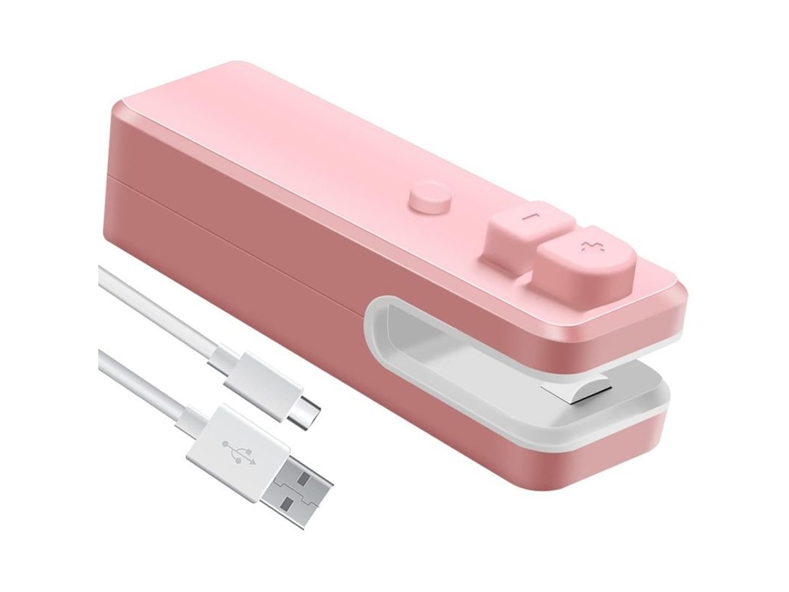 Relax Love mini sellador de bolsas 2 em 1 portátil elétrico USB recarregável Marca
