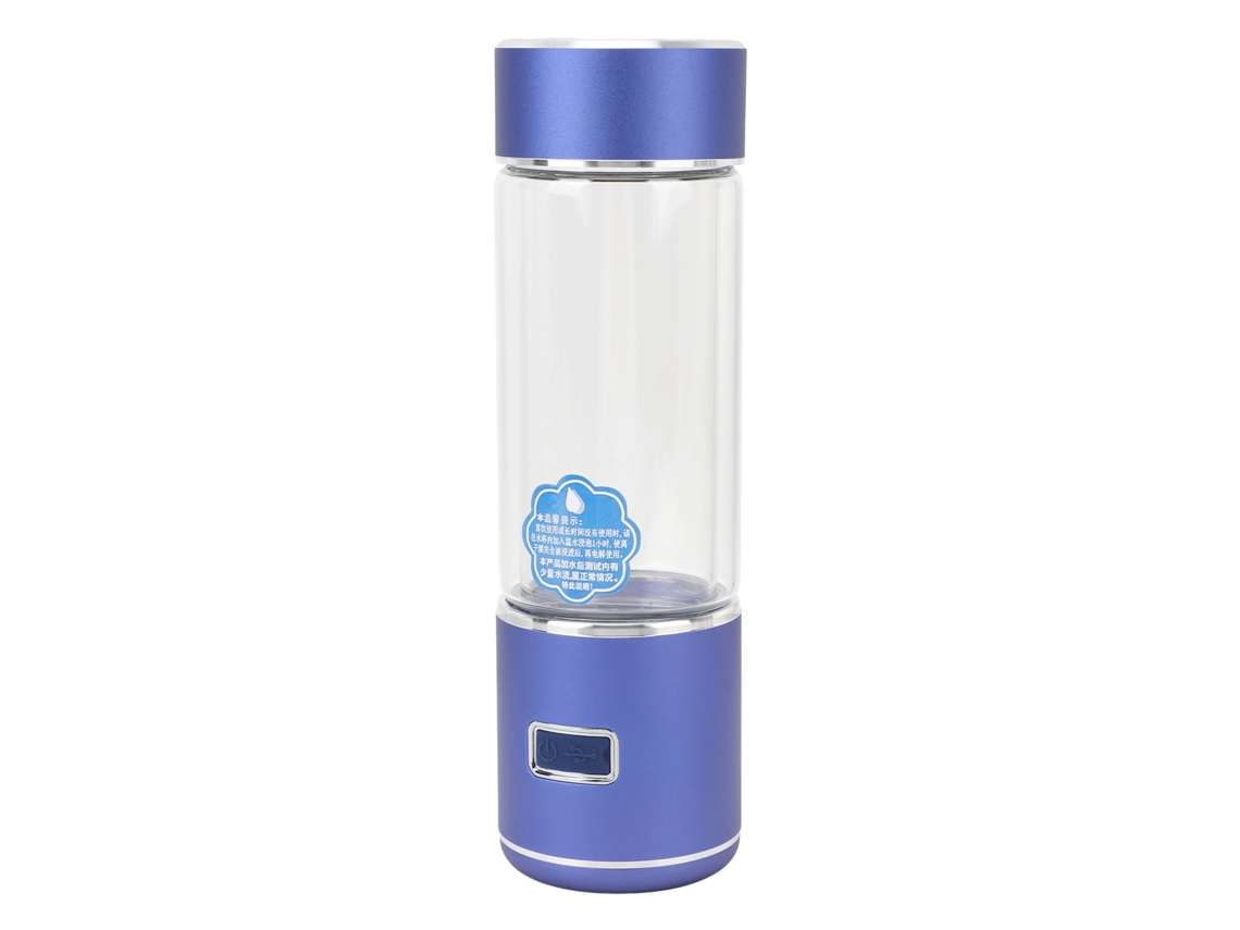 Garrafa de Água de Hidrogênio 1600ppd 300ml Azul