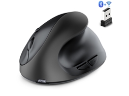 Mouse Ergonômico Yizhood Recarregável Vertical 2.4g Para Computador/notebook Preto (preto)