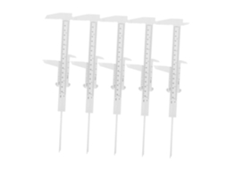 Imikeya Conjunto De 5 Paquímetros Vernier Plástico Para Medição, Régua